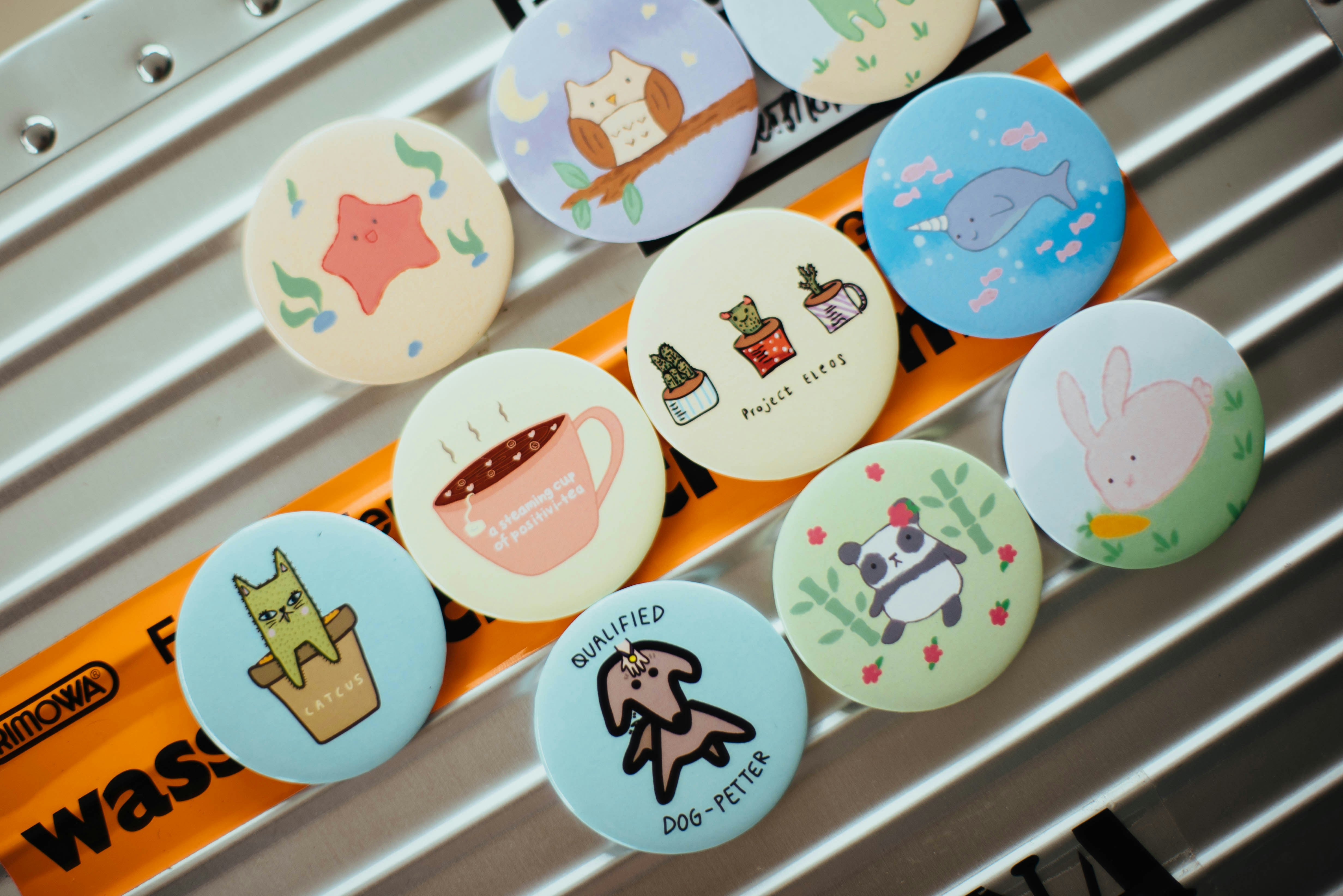 Custom Buttons - Your Message, Your Style!