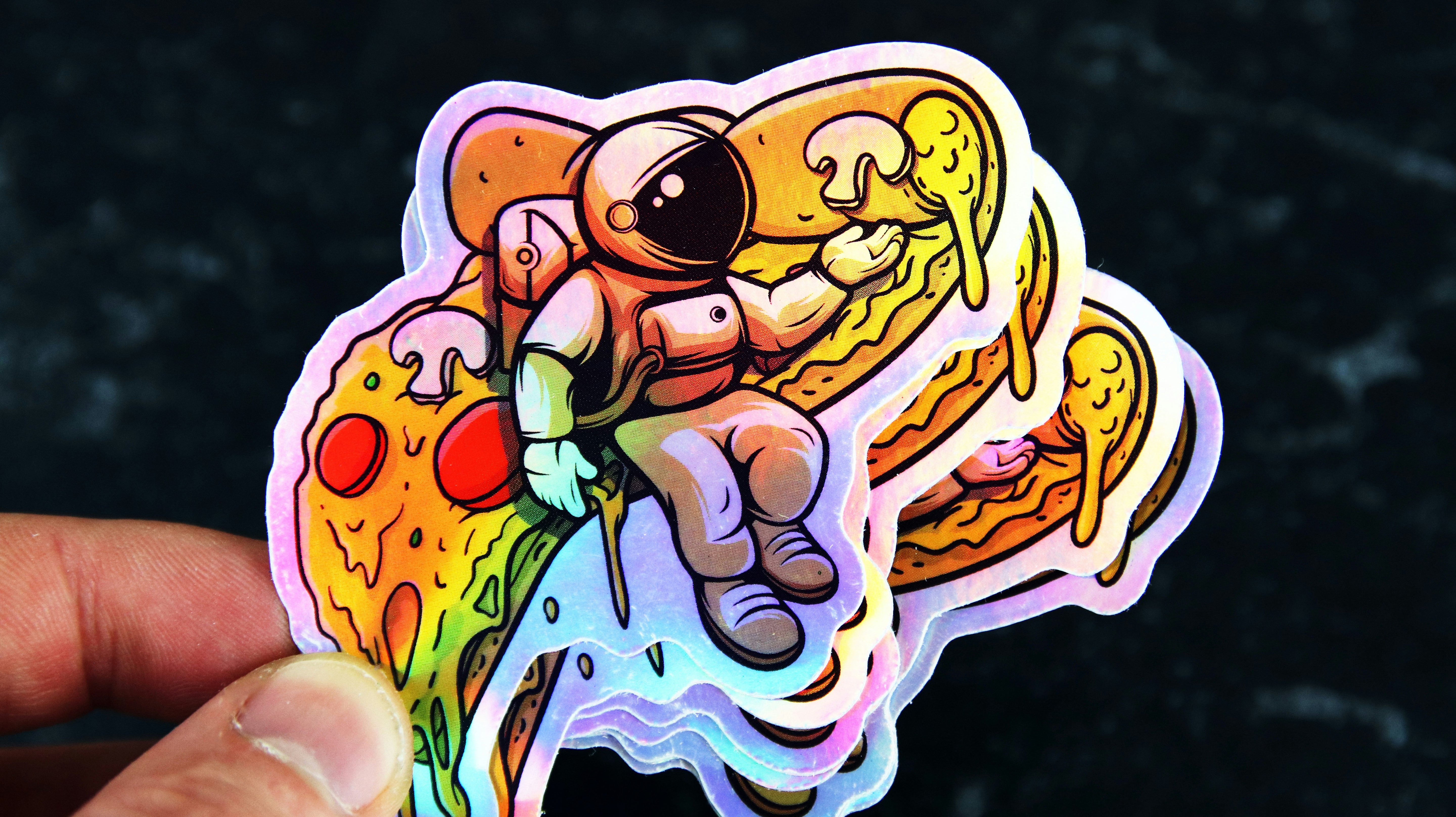 Holographic Stickers